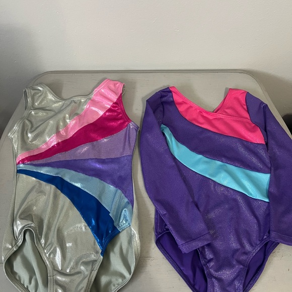 One Pieces Little Girl Gymnastics Leotards Poshmark